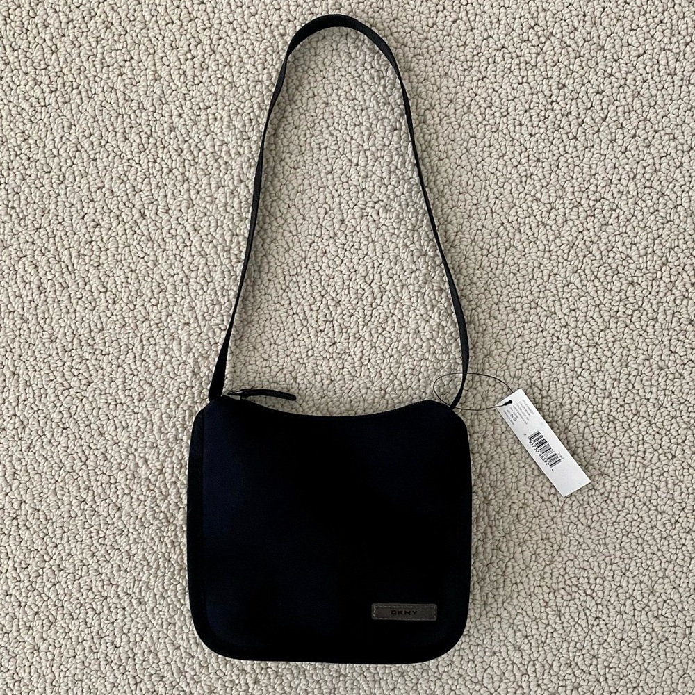DKNY Black Nylon Purse
